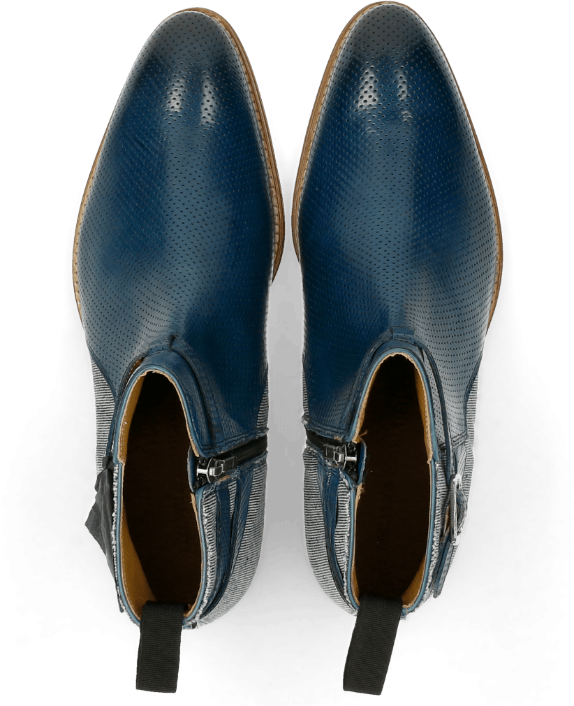 Ankle Boots Kane 1 Mid Blue Jeans Denim - Chelsea Boot (1024x1024), Png Download