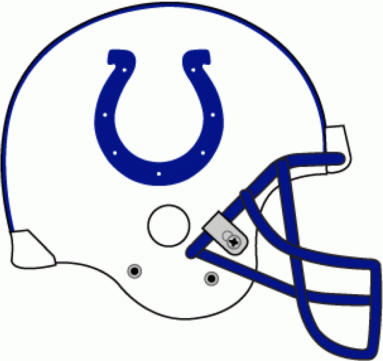 Indianapolis Colts Helmet Png (750x930), Png Download