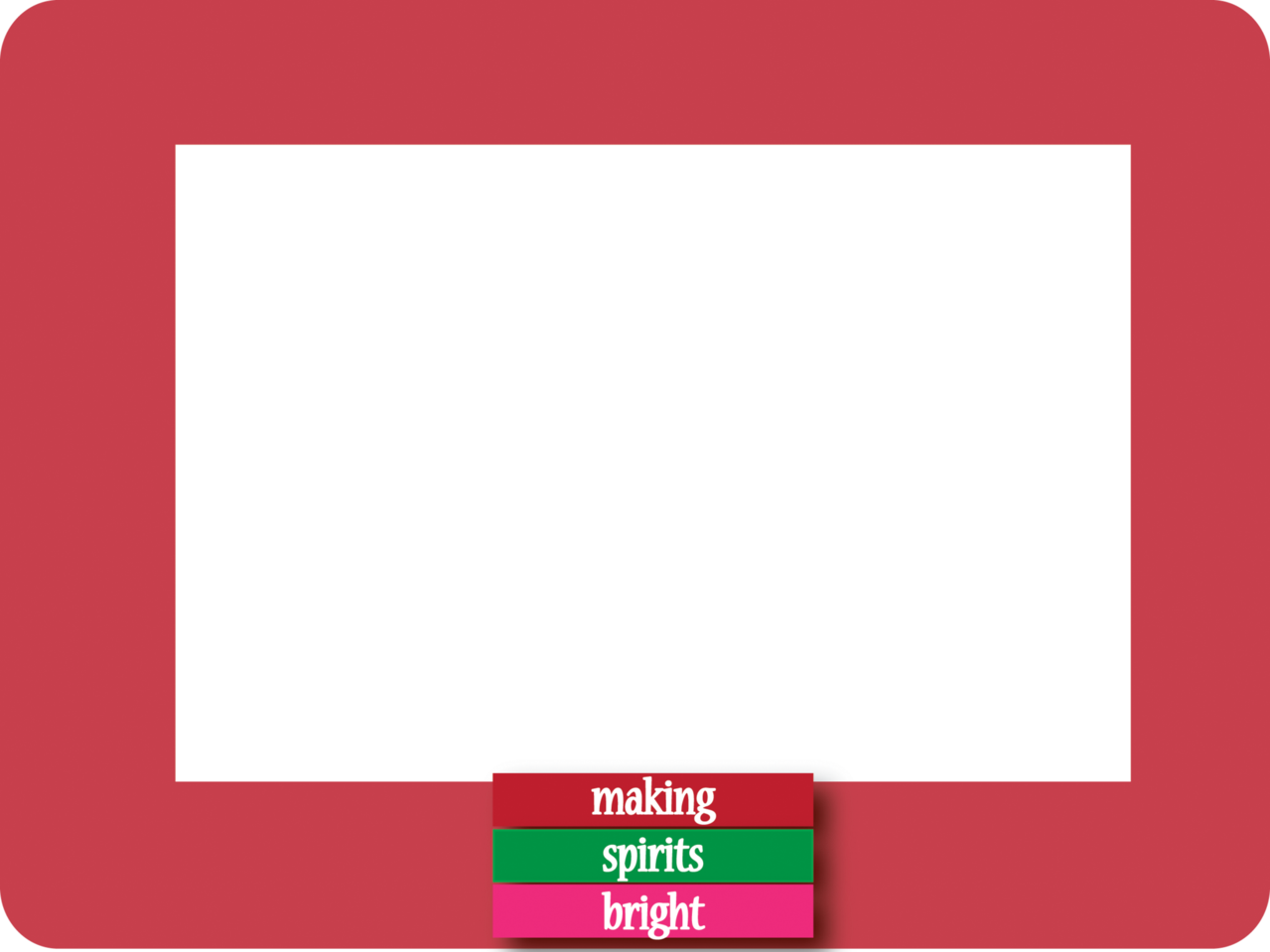 Fodeez Peel & Stick Holiday Card (1279x959), Png Download