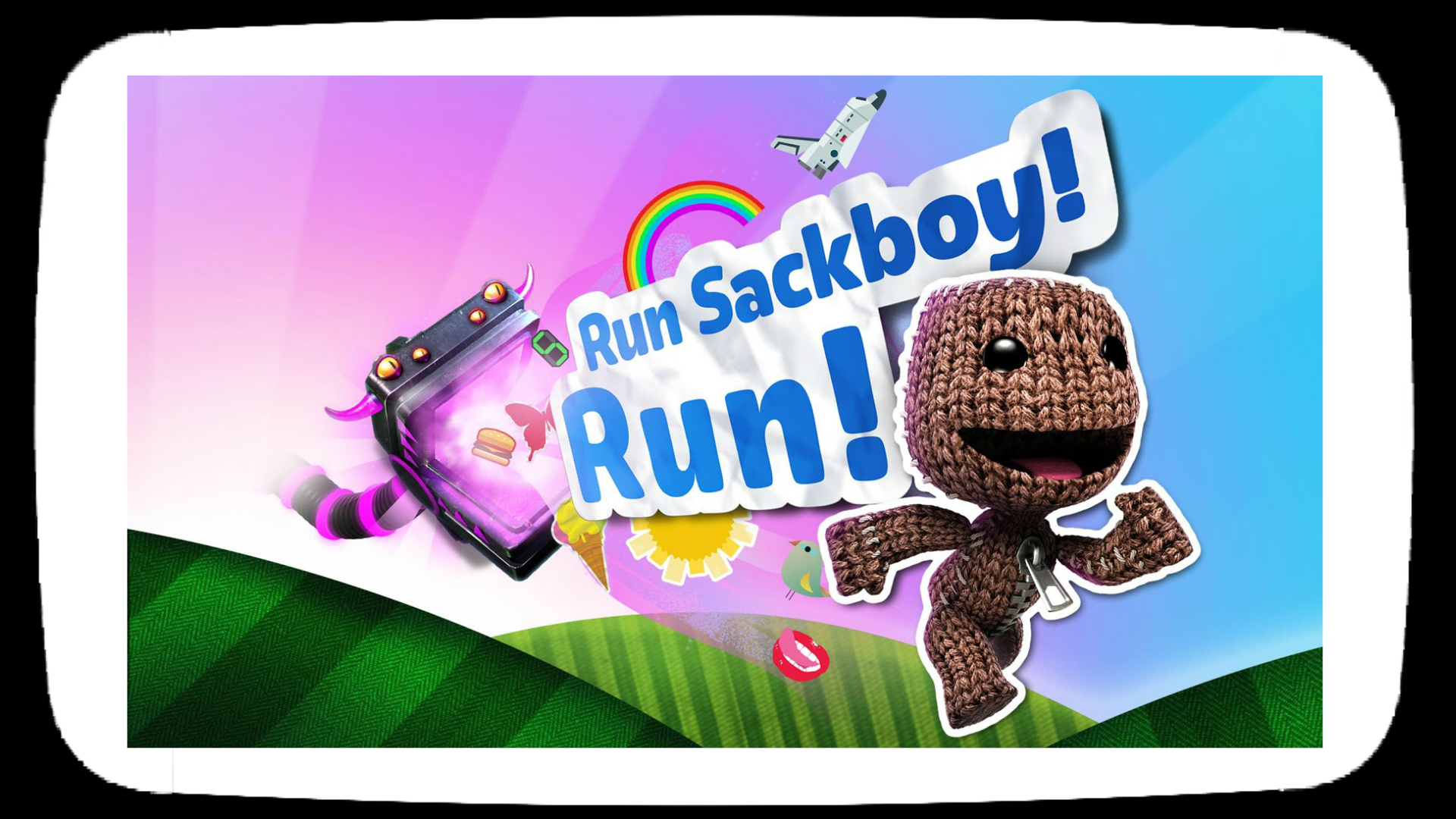 Run Sackboy (1920x1080), Png Download