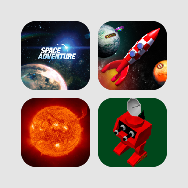Space Games On The App Store (630x630), Png Download