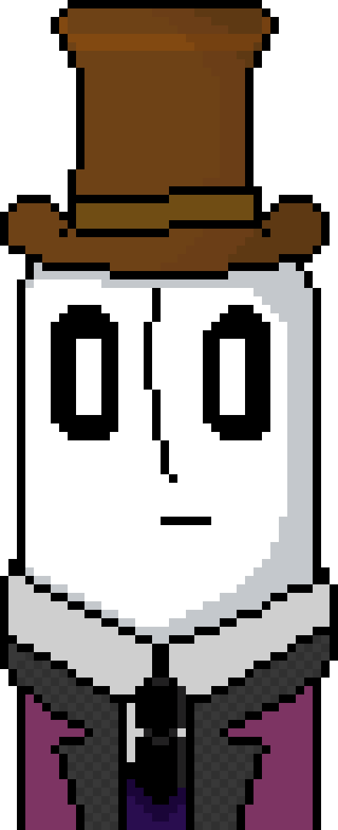 Doctortale - Napstablook (480x1176), Png Download