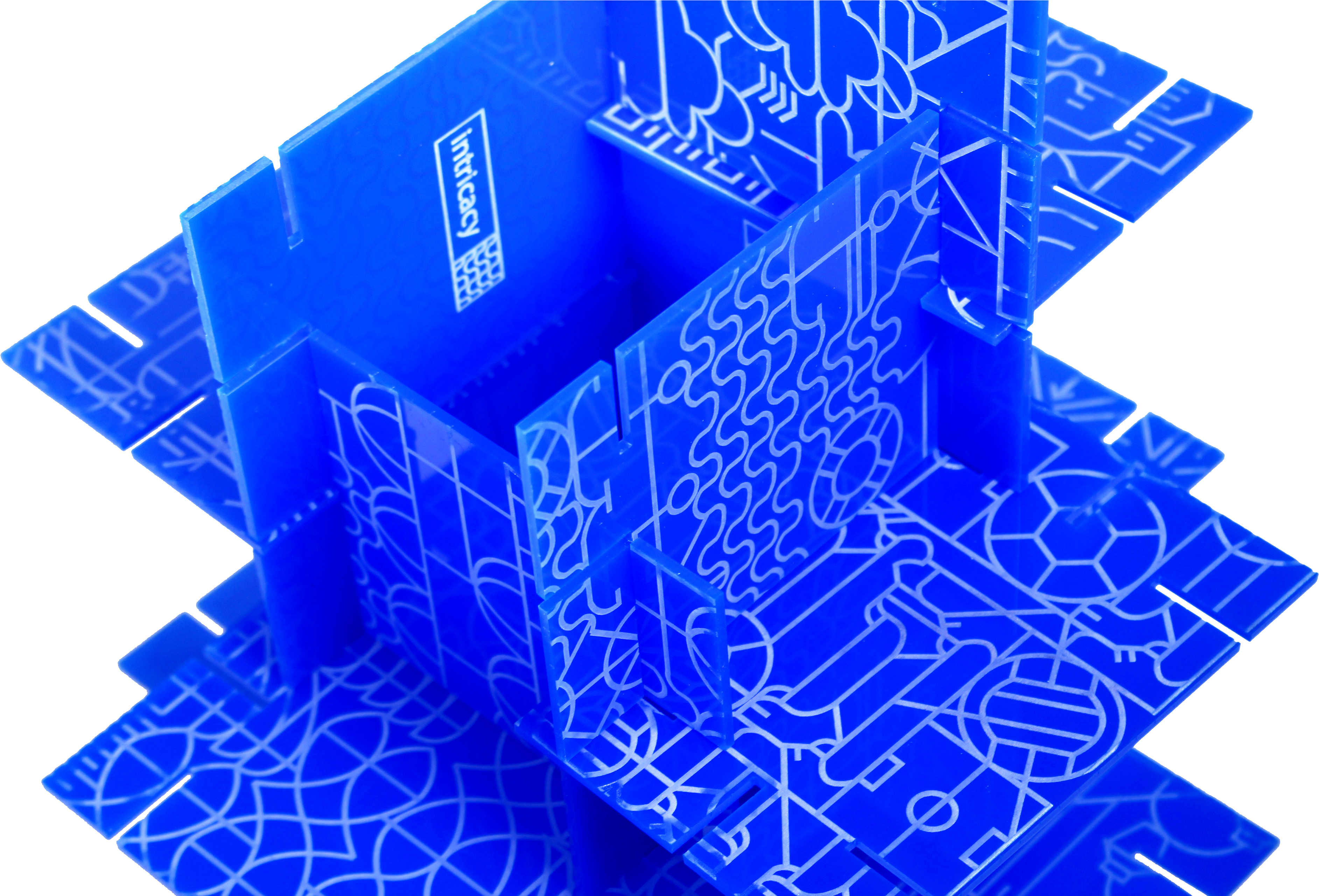 Each Card Is Individual But As A Whole The Pattern (3840x2560), Png Download