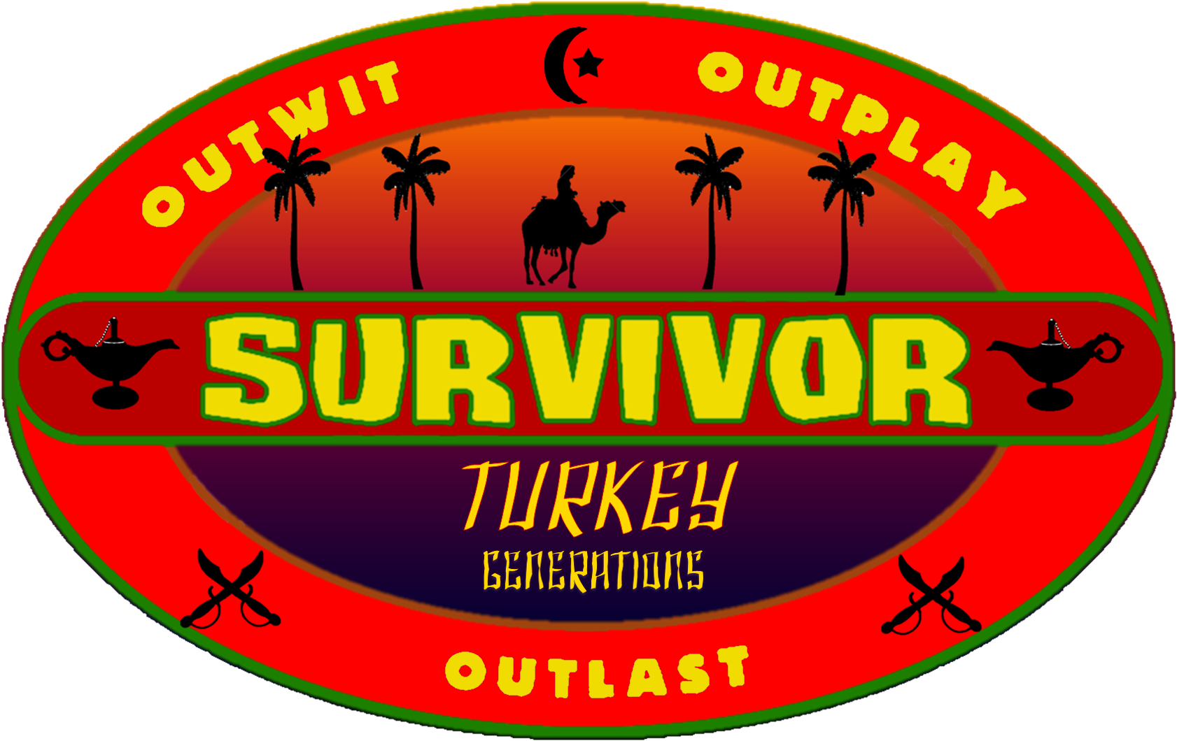 Survivor - Turkey - Generations - Survivor Fanon Wiki (1698x1117), Png Download
