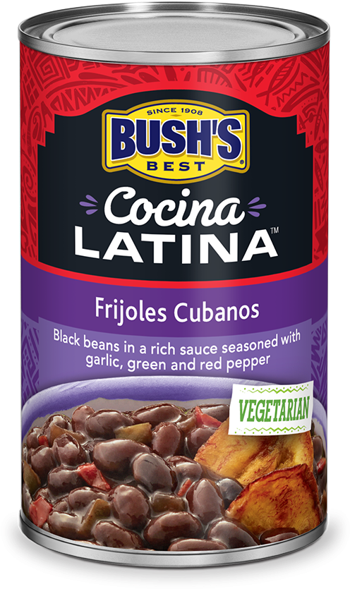 Bush's Cocina Latina® Frijoles Cubanos (503x838), Png Download