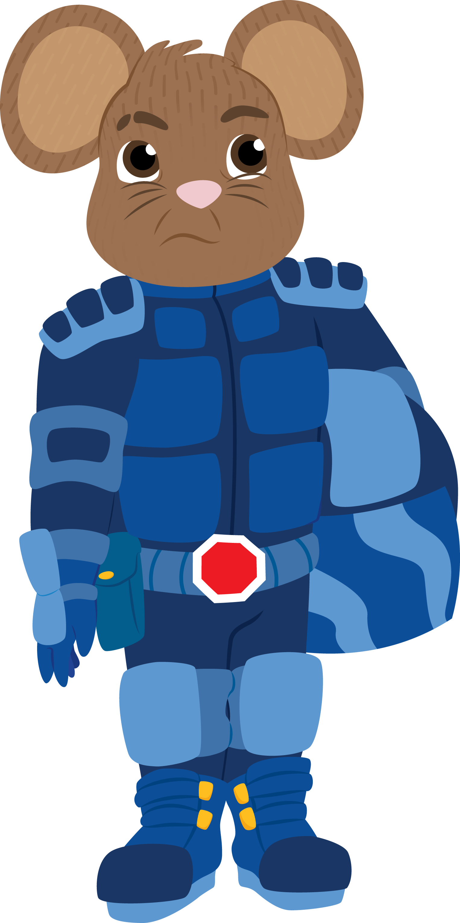 Teamumizoomi Futuredoormouse (1525x3057), Png Download