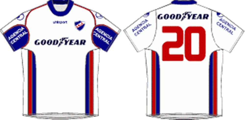 2005 Camiseta Nacional (1000x492), Png Download