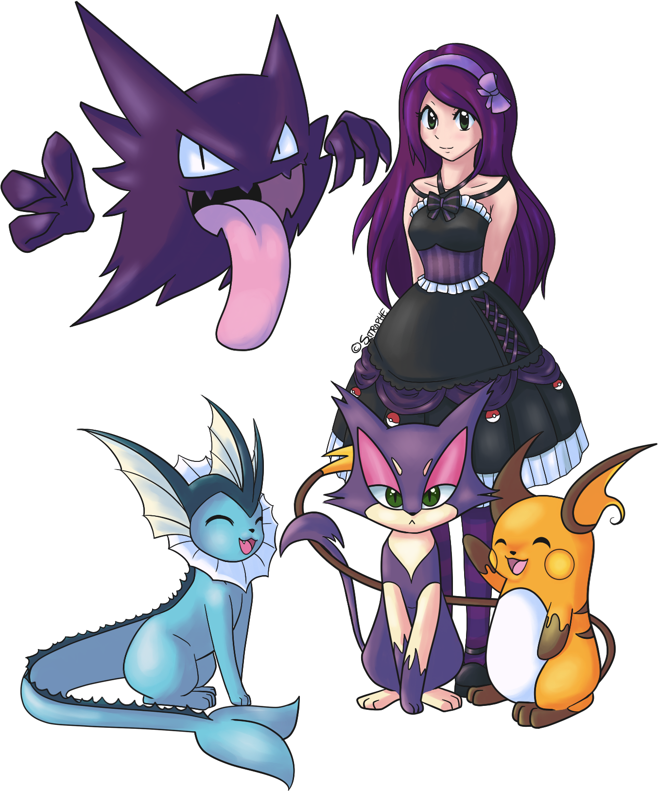 Oc Artpokemon (1600x1700), Png Download