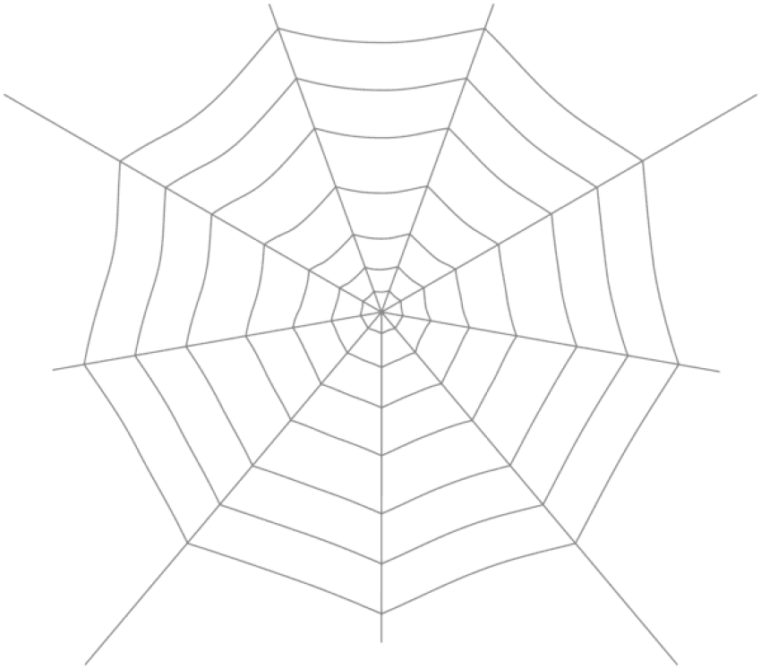 Free Png Spider Web Png Images Transparent (850x747), Png Download
