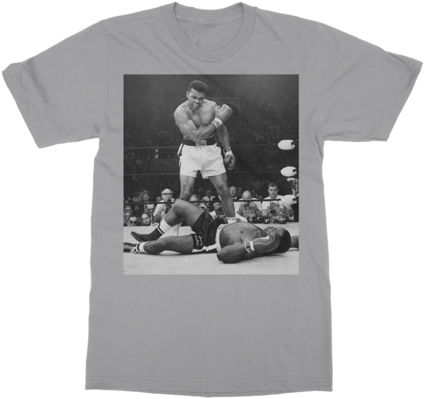 Muhammad Ali Knocks Out Sonny Liston ﻿classic Adult (900x900), Png Download