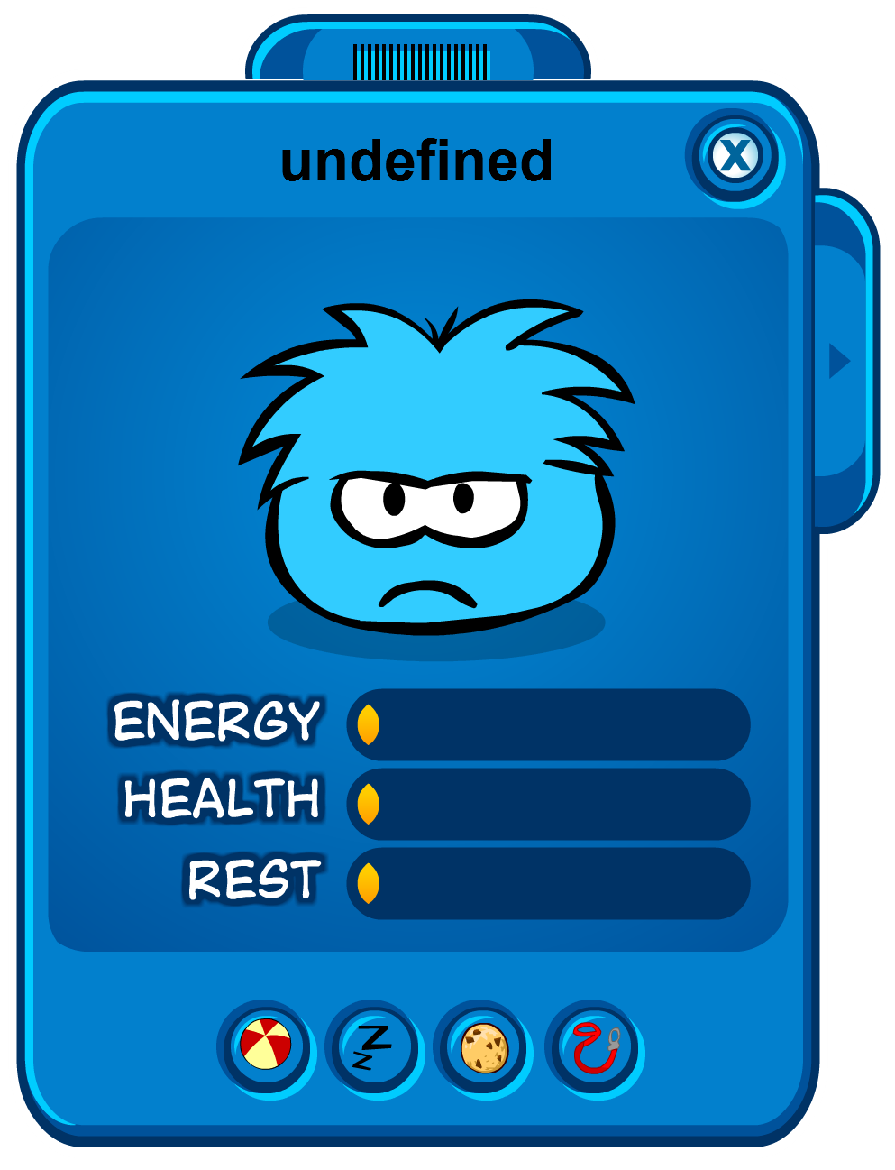 Undefined-puffle (993x1297), Png Download