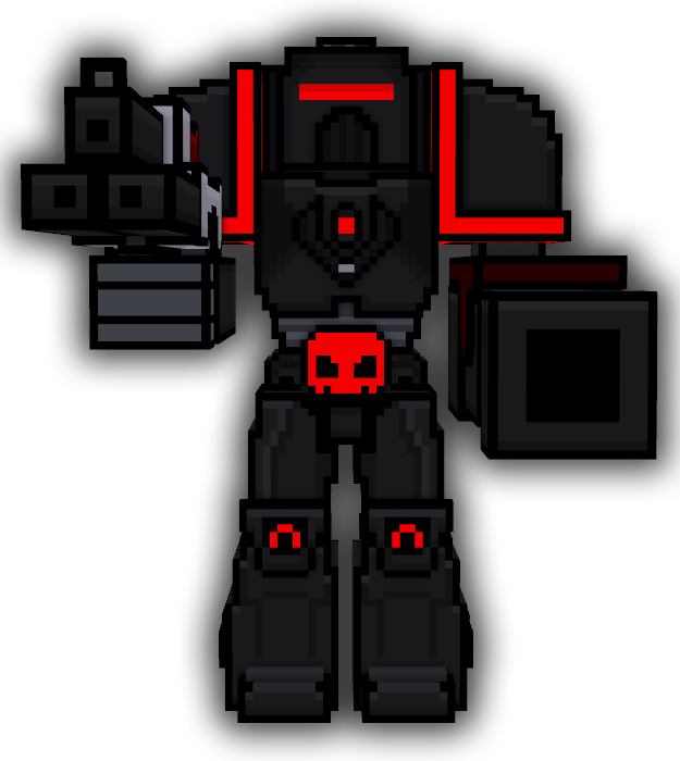 Black Battle Mech (625x700), Png Download