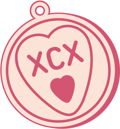 Charli Xcx Sticker Pack Messages Sticker-6 (618x618), Png Download