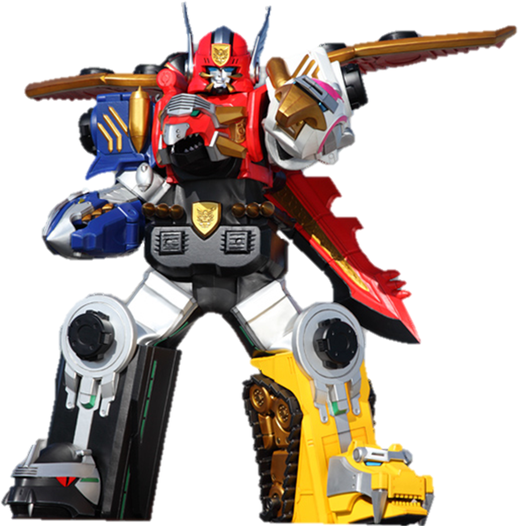 Gosei Great/gosei Great Megazord (1723x1724), Png Download