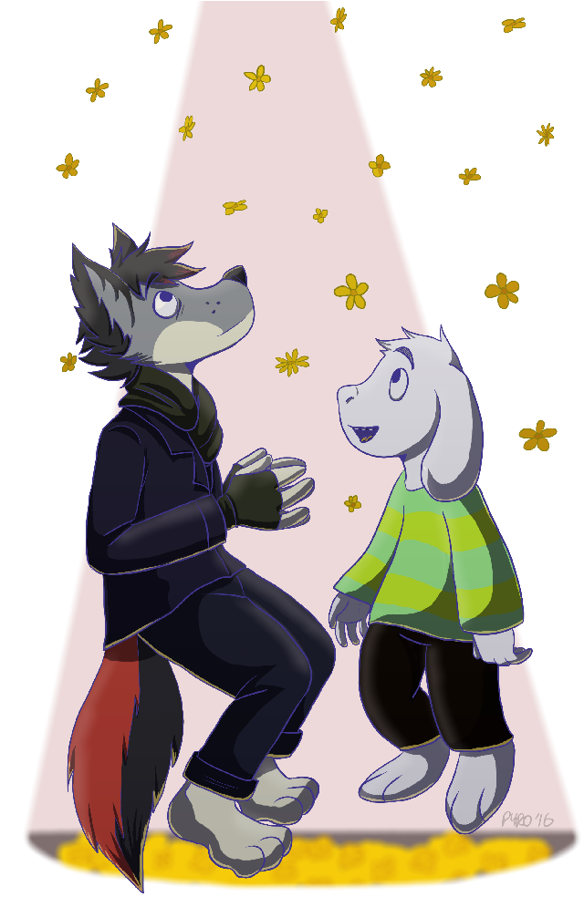 [c] Zeydaan And Asriel (677x1000), Png Download