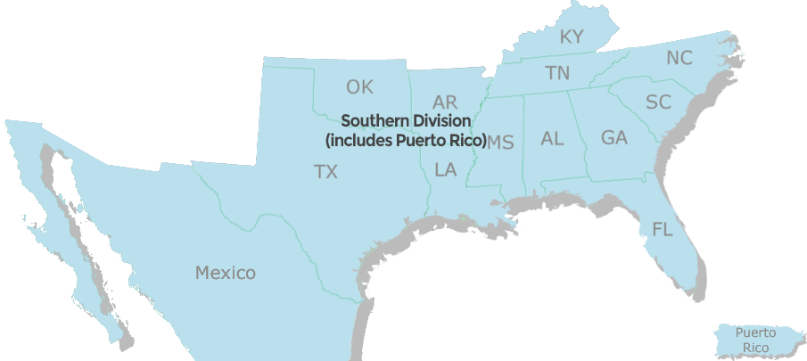 Southern Division (905x405), Png Download