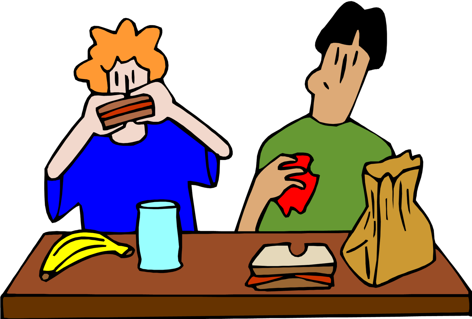 Cafeteria Clipart Animated 5 Free School (1600x1121), Png Download