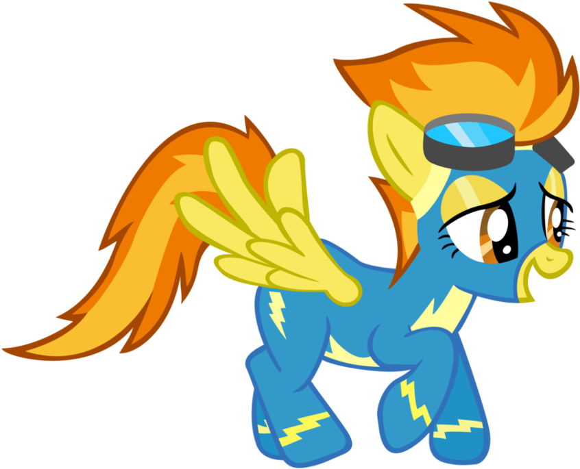 Pictures Pony Spitfire (993x805), Png Download