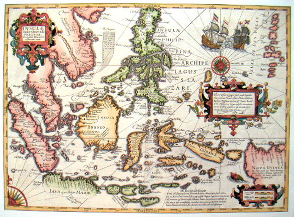 Insular Indiae Orientalis Antique Maps, Vintage Maps, (1000x1000), Png Download