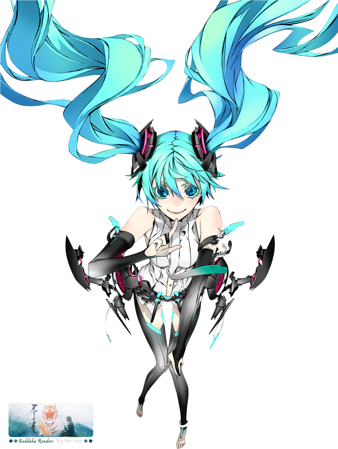 Vocaloid Png (1181x1580), Png Download