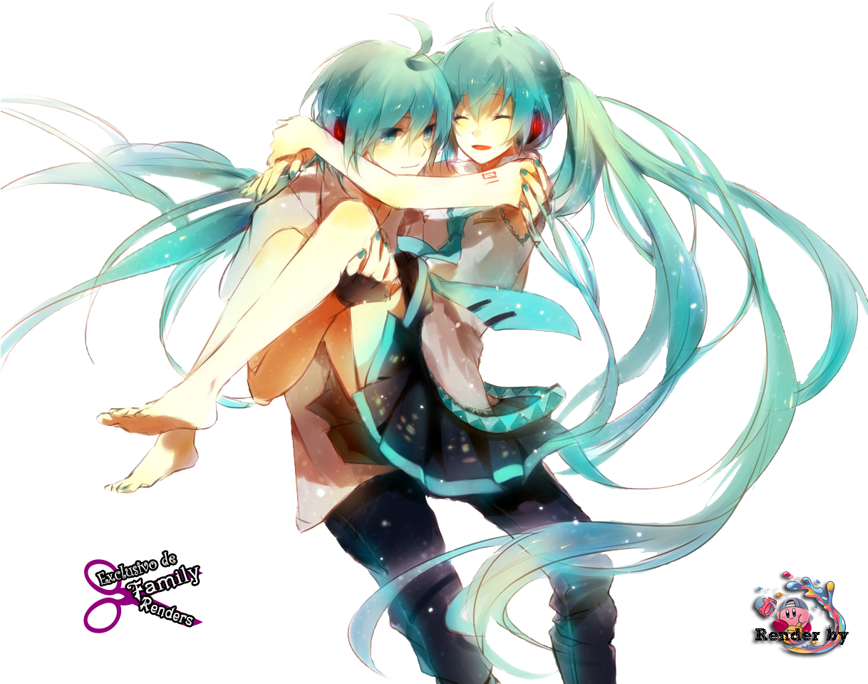 Vocaloid Png (1217x1000), Png Download