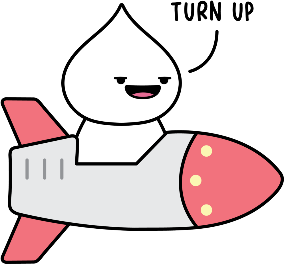 Turn Up Png (1200x1200), Png Download