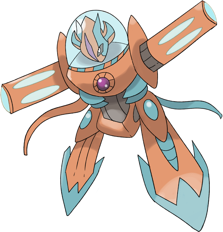 View Mega Deoxys By Phatmon66-d7x15mc , (800x836), Png Download