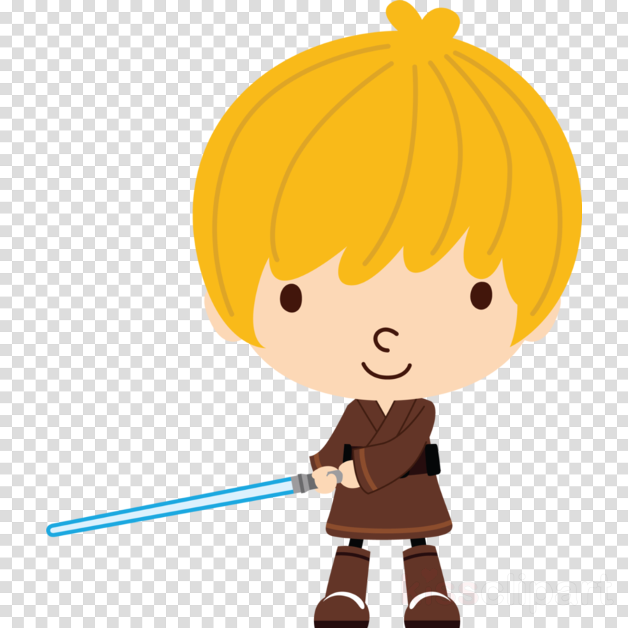 Baby Satr Wars Png Clipart Leia Organa Anakin Skywalker (900x900), Png Download