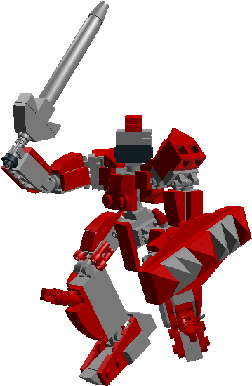 New Good Mecha Swordsman (1126x611), Png Download