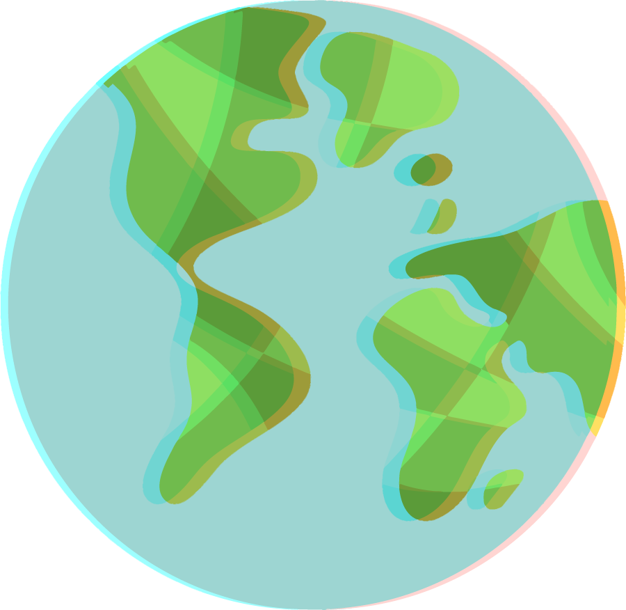 Globe Illustration (900x876), Png Download