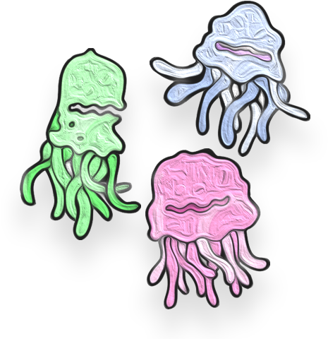 Aprilfools-jellyfish (665x485), Png Download