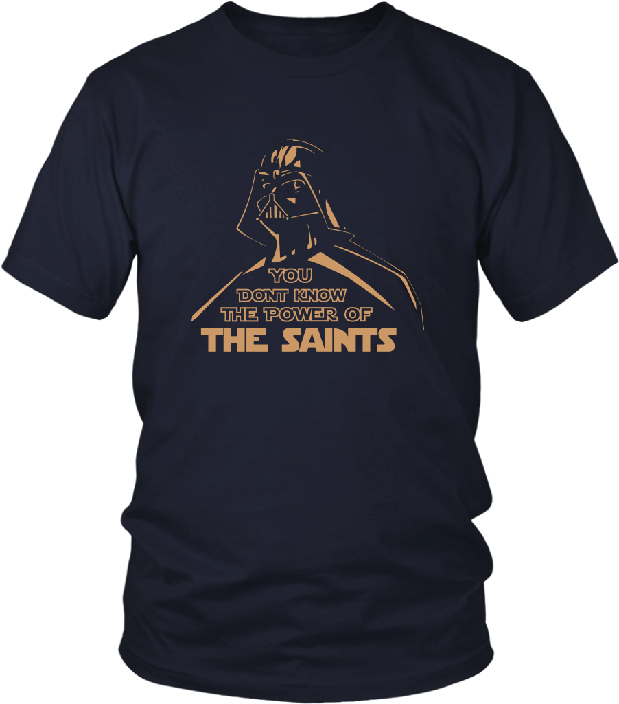 Darth Vader New Orleans Saints Power Shirt Star Wars (1024x1024), Png Download