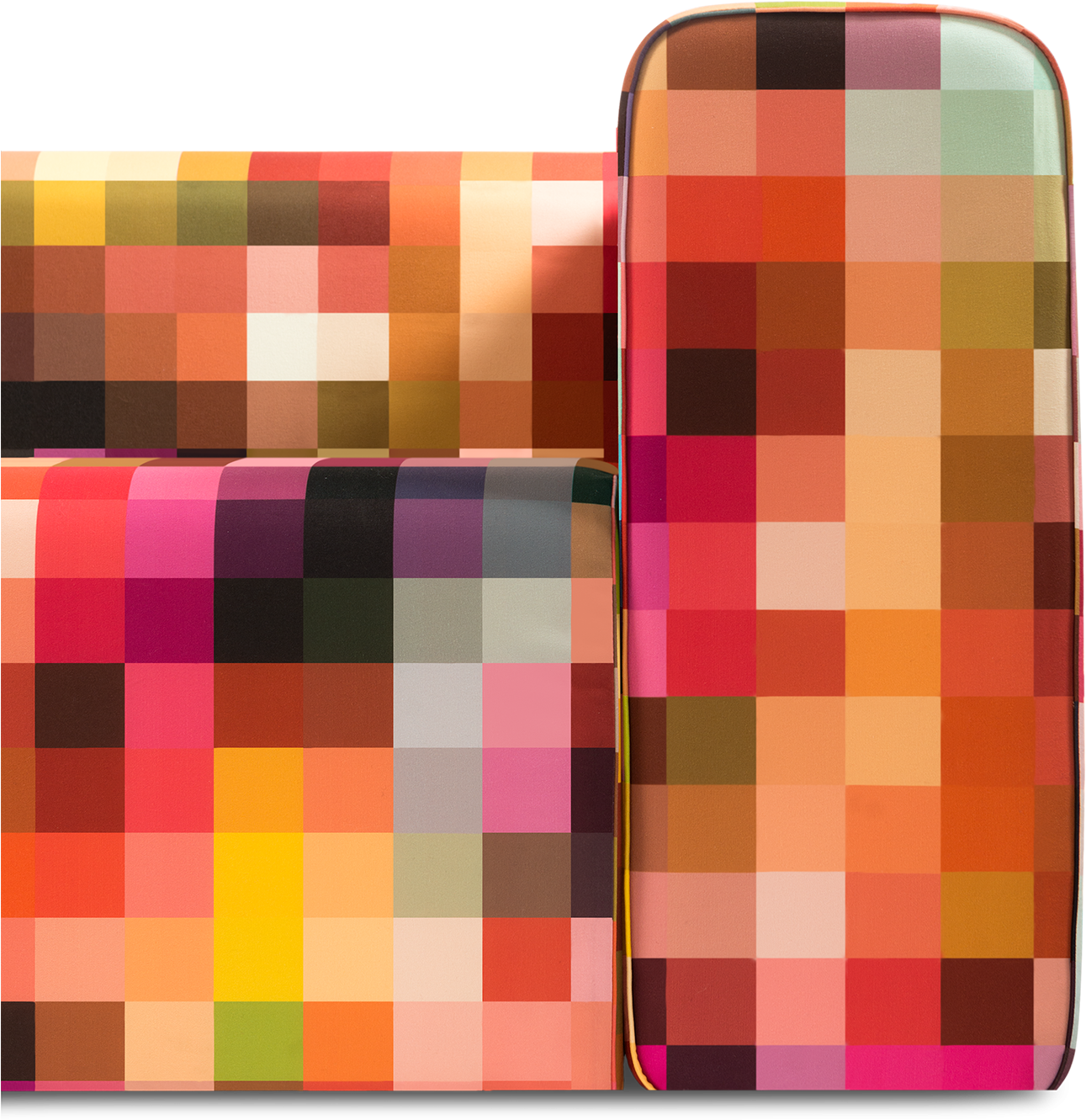 Sofa - Pixel Fire (2485x1597), Png Download