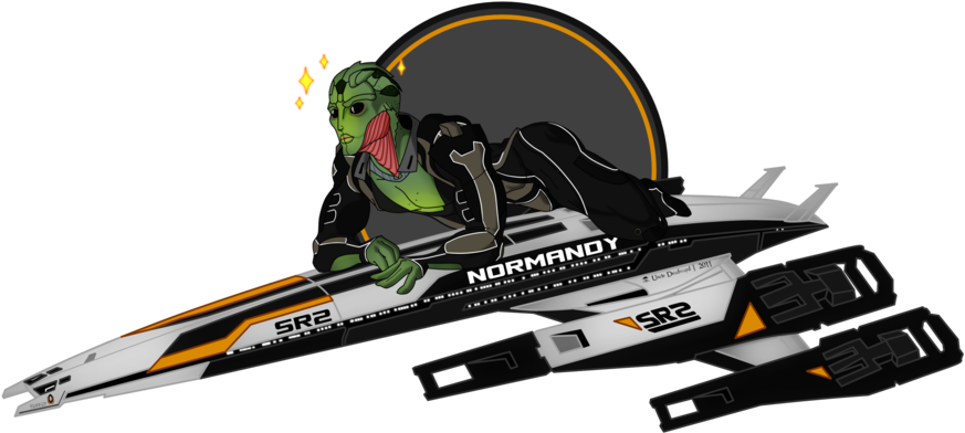 Thane Krios Pin Up (900x432), Png Download