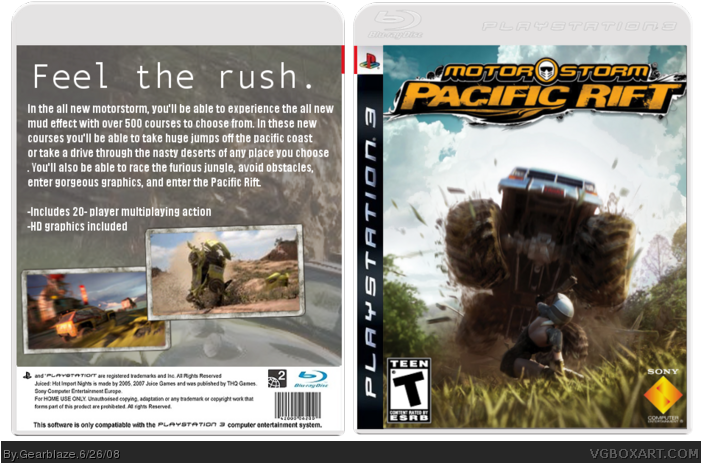 Pacific Rift Box Art Cover (700x470), Png Download