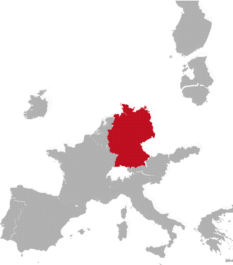 Germany Map Image (786x894), Png Download