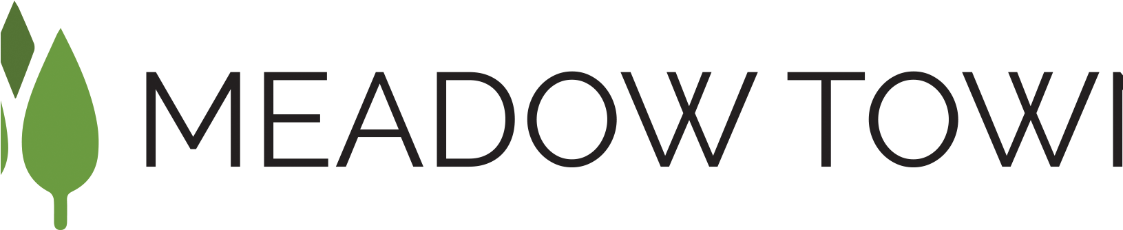 Meadow Towns Logo (1630x559), Png Download