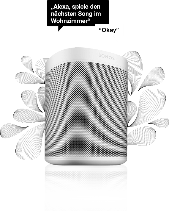 Sonos One Mit Alexa (569x709), Png Download