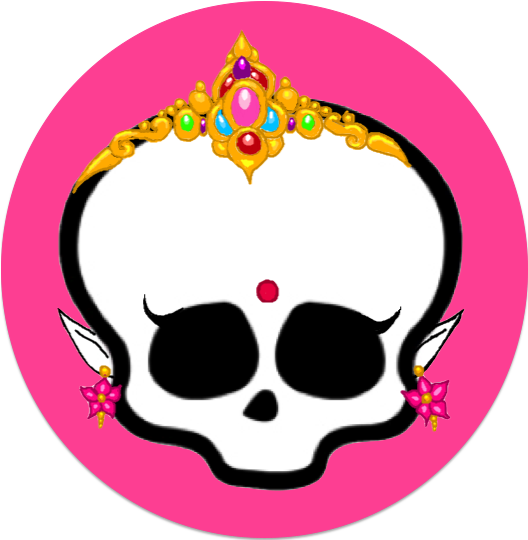 Kimmy Skullette (640x640), Png Download
