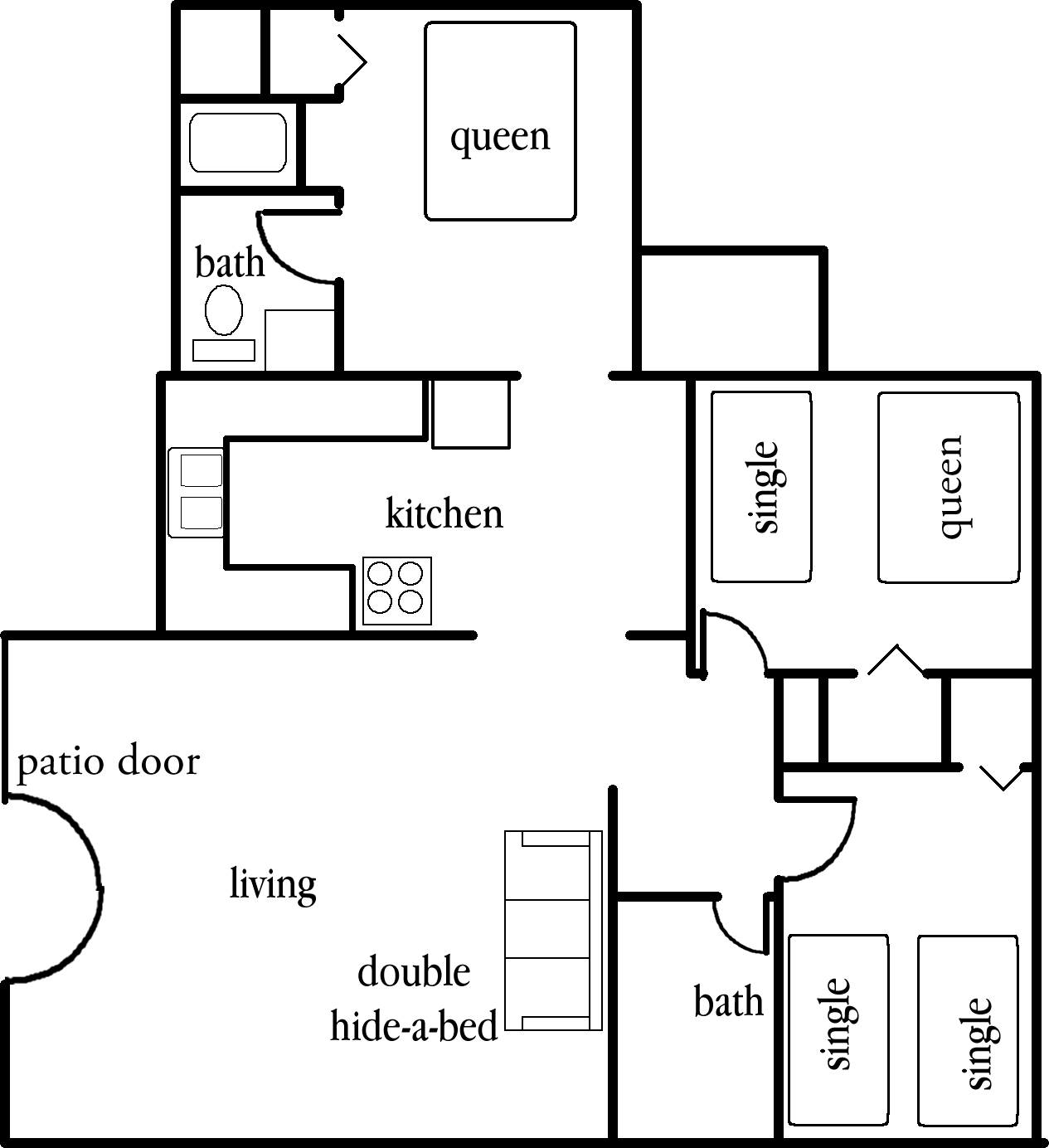 At Whiplash Lake Resort (1265x1384), Png Download