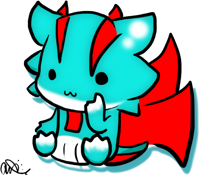 View Chibi Salamence By Chibbur-d4rmj8w , (720x720), Png Download