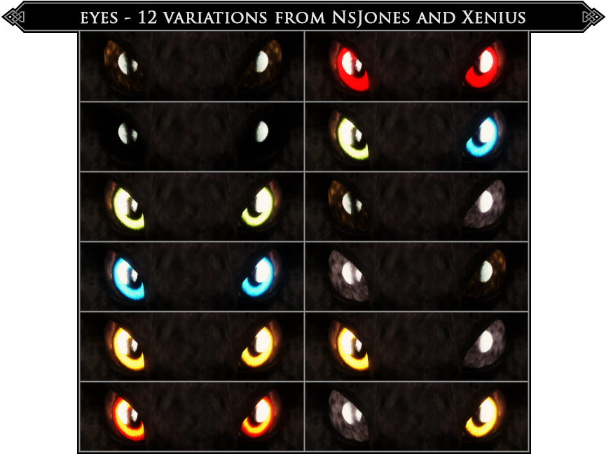 Moonlight Tales - Eyes (864x660), Png Download