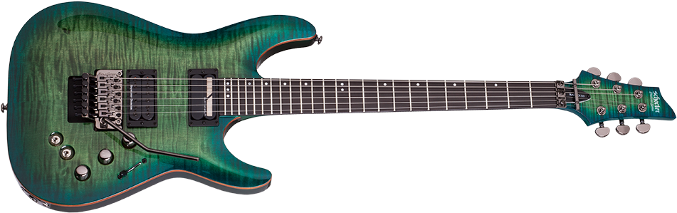 Schecter Blackjack Sls C-1 Fr S (960x419), Png Download