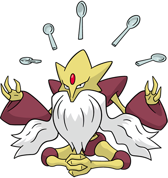 065alakazam Mega Dream @ Alakazite (565x597), Png Download