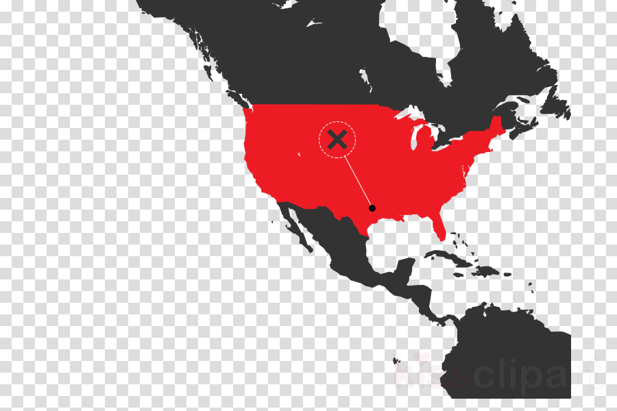 Canada United States Of America Map Mexico (900x600), Png Download