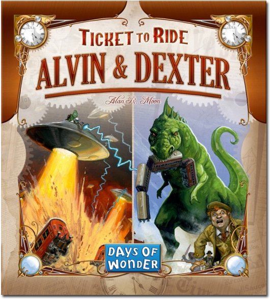 Ticket To Ride Alvin Dexter (600x600), Png Download
