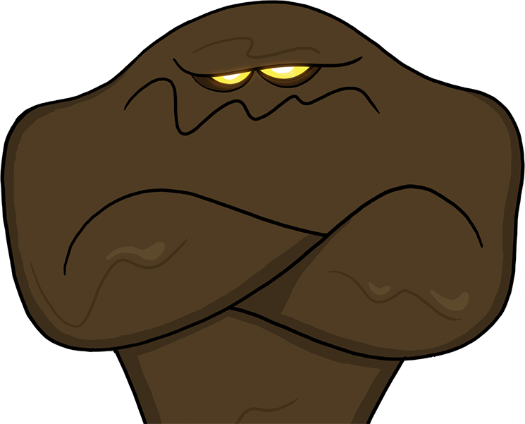 Mudman (745x601), Png Download
