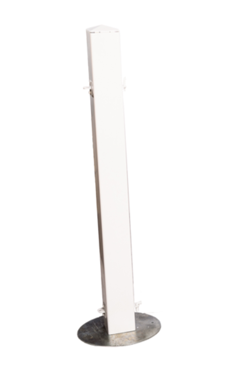 White Picket Fence Post (1200x768), Png Download