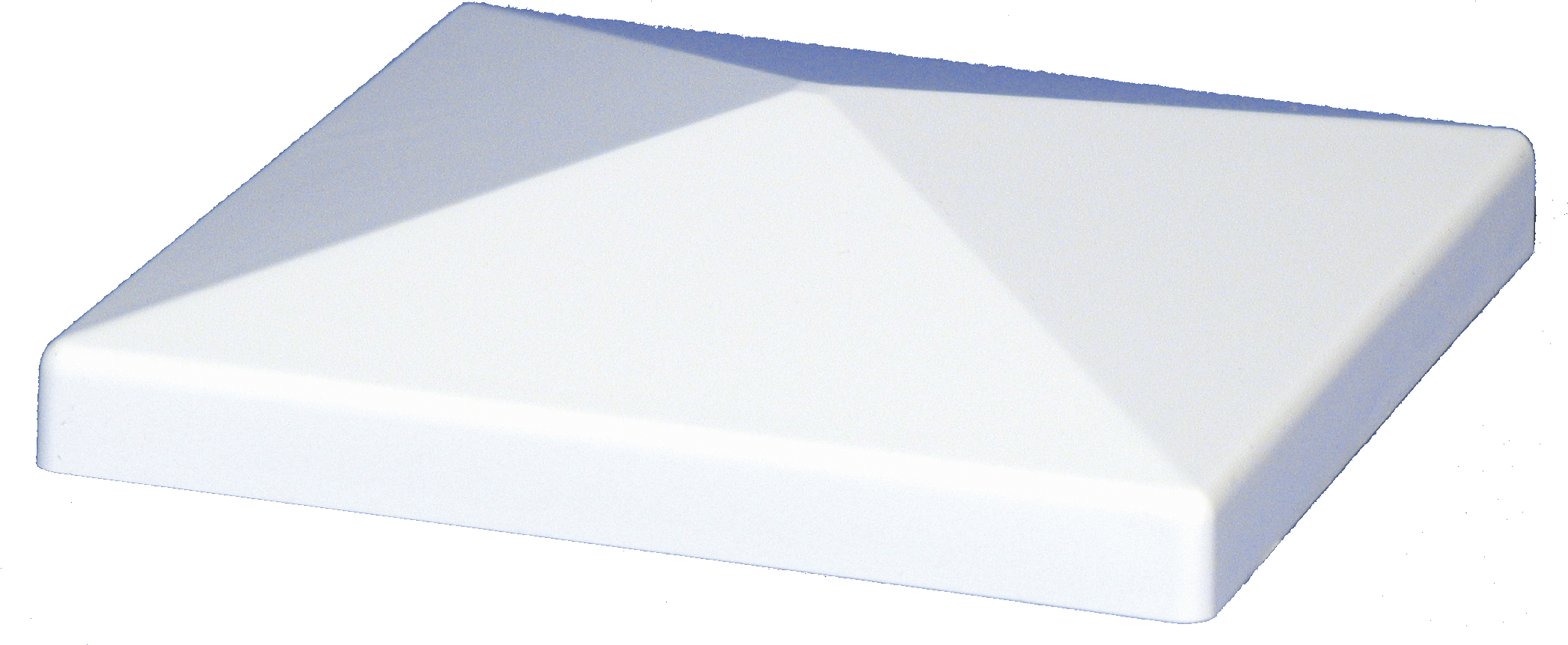 Solar Deck Fence Post Cap Lights Or Wood (2104x916), Png Download