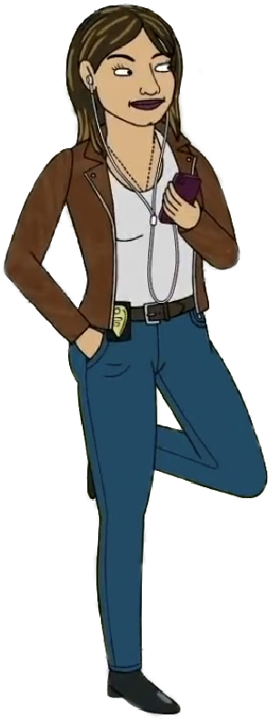 Gina Cazador Season 5 (398x823), Png Download